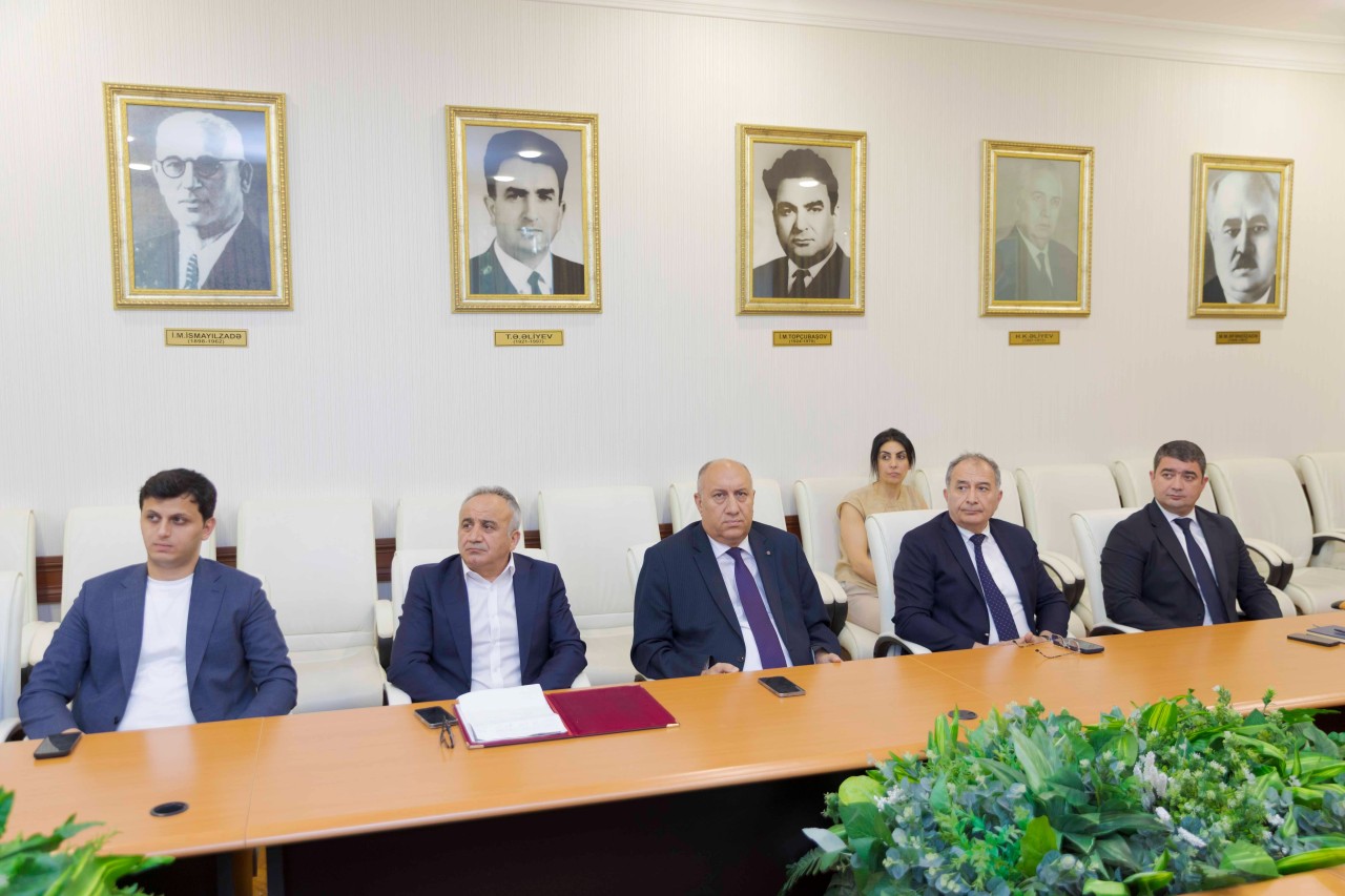 ATU-nun Rektoryanı Şurasının növbəti iclası keçirilib - FOTOLAR